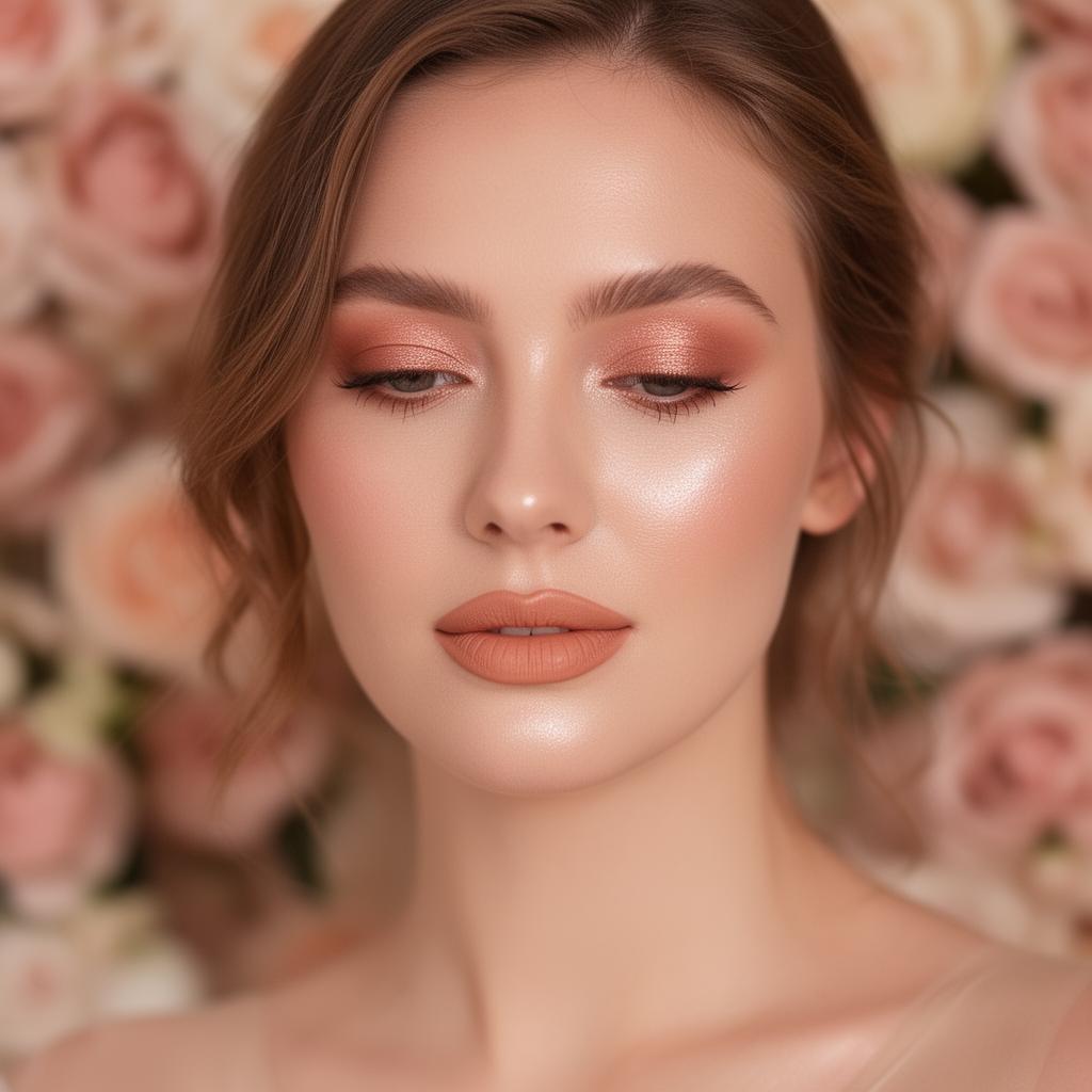 Engagement makeup look
