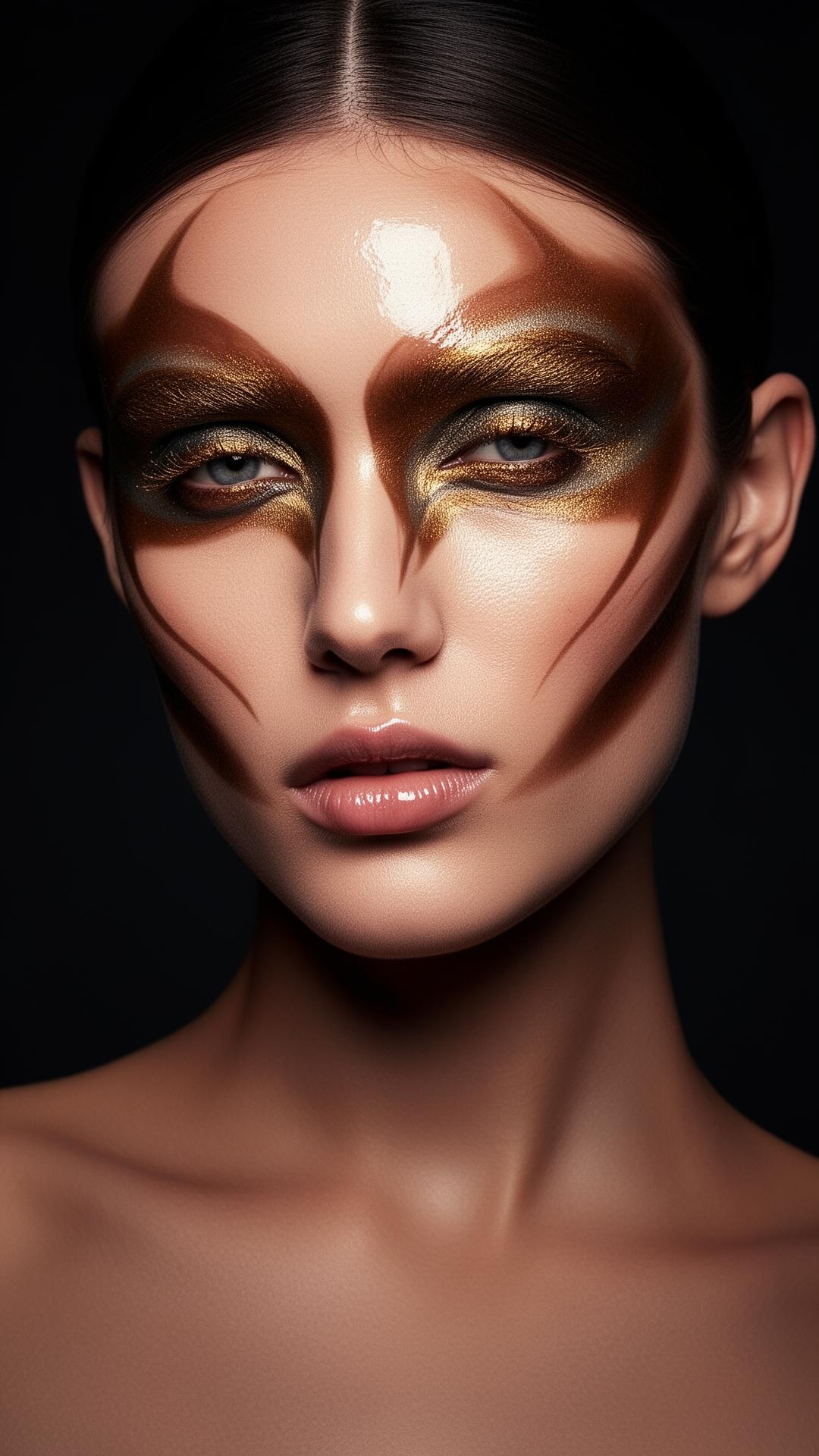 Fashion makeup look