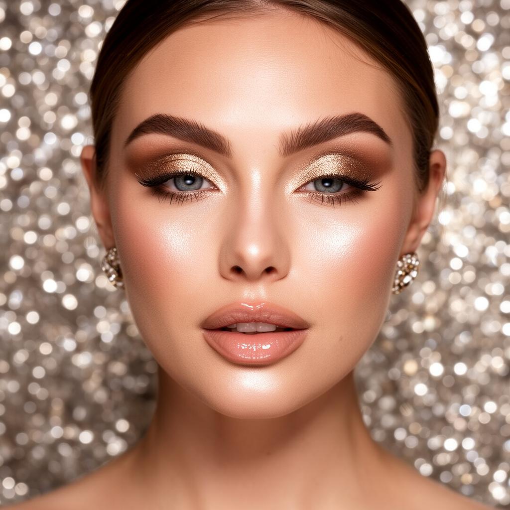 Party Glam makeup look